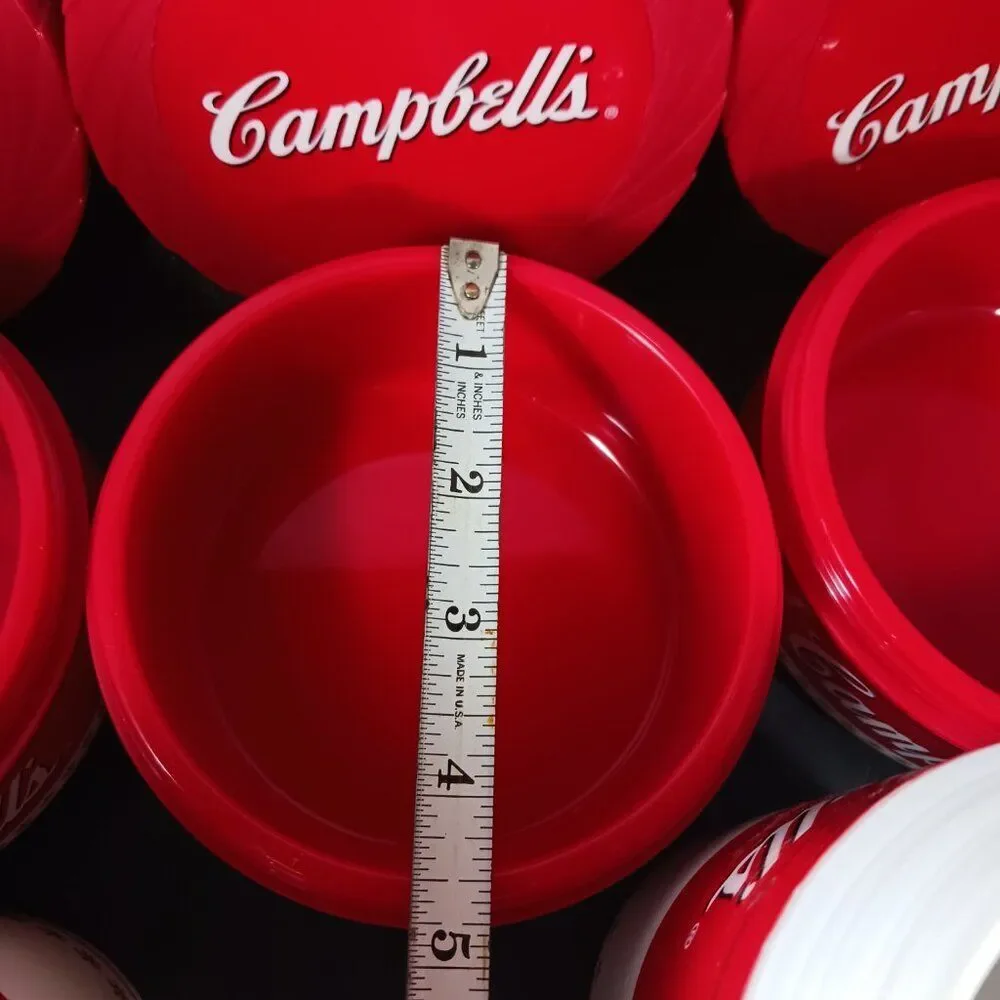 Campbell's 1998 Condensed Soup Can-Tainer Plastic 11oz (5)